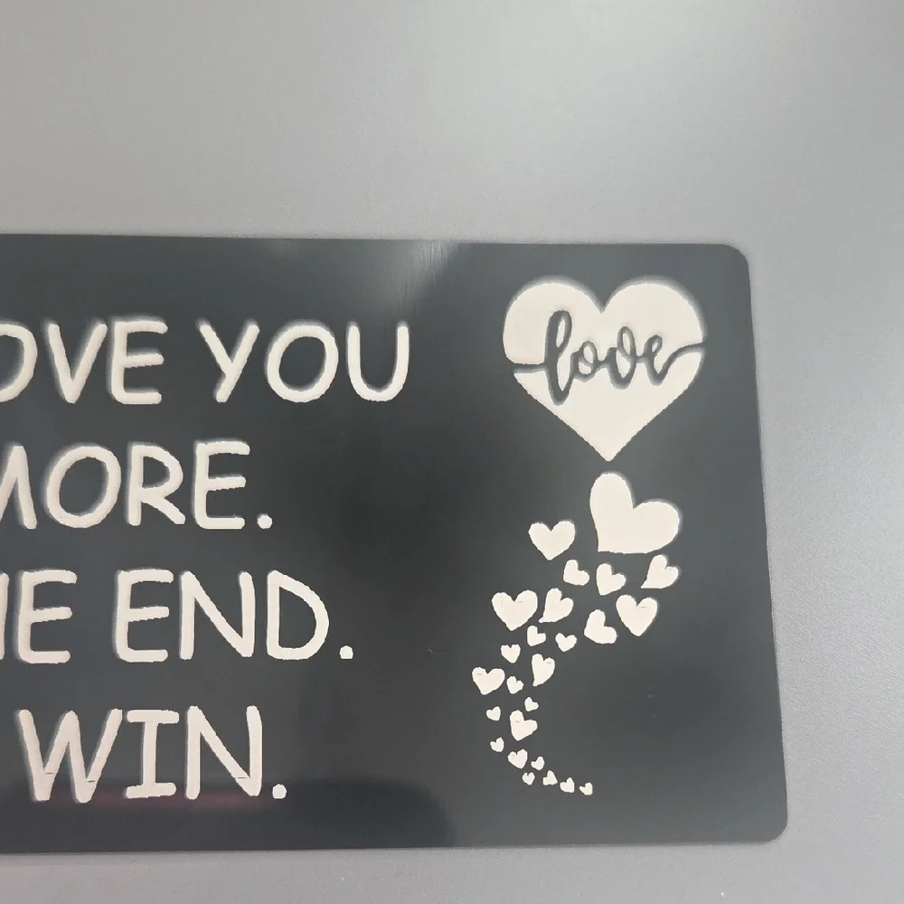 FREE Heartfelt Love Quote Card NWT